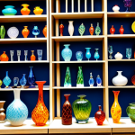 **

"A display of handcrafted glass art from Gibraltar, featuring small figurines, vases, and jewelry. The scene is set in a brightly lit artisan shop with shelves showcasing the colorful glass creations.  All items are clearly visible and aesthetically arranged. Safe for work, appropriate content, fully clothed context.  Professional product photography, perfect anatomy (for any figures), natural proportions, high quality."

**